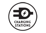 all beds are equipped with charging stations at the whistler lodge hostel